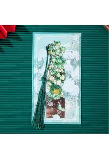 1pc Metal Bookmark, Van Gogh Painting Hollow Imprint Series Book Page Clip, Gift Set, New Year Souvenir (Actual Product May Differ From Image) - Multicolor - View 4