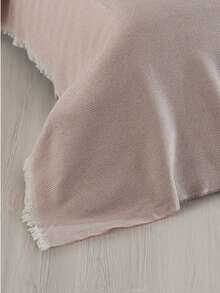 Single Size Bedspread – 180x210 Cm – 100% Cotton, Soft & Breathable, Lightweight & Machine Washable – MADE IN TURKEY - Pink - View 3