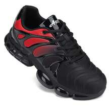OZLOOK Steel Toe Shoes For Men Indestructible Work Shoes Lightweight Steel Toe Sneakers Non Slip Safety Shoes Puncture Proof Composite Toe Shoes - Đỏ - Xem 2