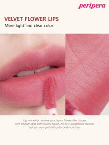 Peripera Son bóng K-Beauty Ink Airy Velvet, màu sắc lên chuẩn, lâu trôi, nhẹ nhàng, không chứa gluten, không chất bảo quản, son lì mịn như nhung, son môi dạng lỏng, mượt mà, màu sắc bền lâu, trang điểm Hàn Quốc, mỹ phẩm Hàn Quốc - #30 Anh đào thức dậy - Xem 6