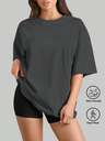 Women Plus Size Sports Tops