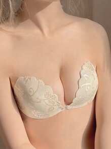 提胸Jacquard乳貼，隱形自粘推起來的乳貼，女性內衣襯衫配件