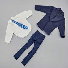 1/6 Doll Clothes Male Doll Daily Wear Casual Suit Shirt Pants Wedding Party Suit Man Doll Suit Clothes 30cm Doll Accessories