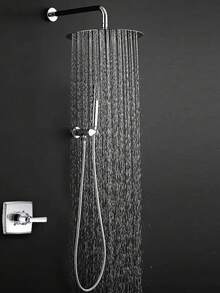 Đầu vòi sen tắm mưa áp lực cao bằng thép không gỉ, đầu vòi sen xoay gắn tường, thiết kế siêu mỏng tiết kiệm nước, lưu lượng nước cao, gắn tường, bề mặt được đánh bóng, dễ dàng lắp đặt trên tường và trần nhà. Hệ thống vòi sen phòng tắm hiện đại, mang đến trải nghiệm như ở spa. Lý tưởng cho phòng tắm gia đình, khách sạn, căn hộ và xe RV. Phụ kiện phòng tắm hiện đại và phong cách. Nâng cấp phòng tắm của bạn để có trải nghiệm tắm thư giãn. Một món quà lý tưởng cho gia đình và bạn bè. - Nhiều màu - Xem 8