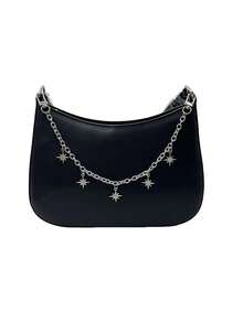 Fashionable Octagonal Star, Heart, Cherry Chain Bag Charms, Dopamine Inspired Minimalist Elegant Bag Chains - Multicolor - View 3