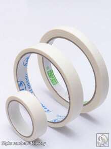 10mm/20mm/30mm/50mm 宽度遮蔽胶带、艺术遮蔽胶带、油漆遮蔽胶带、墙面遮蔽胶带、装饰遮蔽胶带、高粘性白色遮蔽胶带、批发用于喷漆的皱纹纸遮蔽胶带