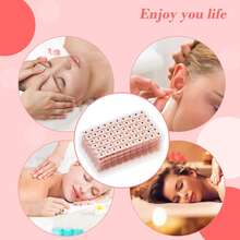 5040pcs/2400pcs/600pcs Ear Acupressure Massage Sticker Set, Ear Acupoint Massage Stickers, Ear Seed Stickers, Bean-Shaped Ear Stickers, Massage Stickers, Ear Acupoint Stimulation Stickers, Activate Ear Acupoints, Relieve Stress And Anxiety, Also Have Advanced Reflexology Massage Sticker Functions - Suitable For Ear Acupuncture - Multicolor - View 9