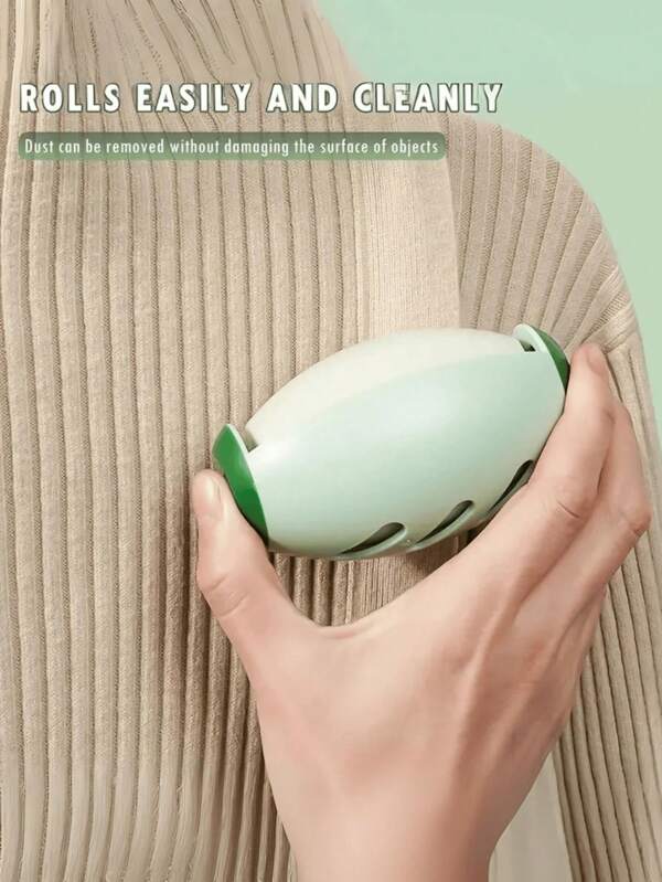1/2 Lot de rouleaux anti-peluches pour animaux de compagnie, Enleveur de peluches pour vêtements, Enleveur de peluches - Réutilisable, Élimine la poussière/les vêtements/les canapés, Portable Quotidien Voyage Menthe/Blanc Chiens Chats Attrape-peluches pour machine à laver, Éliminateur de poils de chat, Nettoyage de la maison
