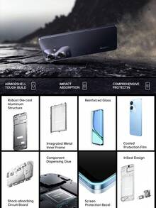 Realme Note 60 Global Unlocked Smartphone With ​Unisoc T612 Octa-Core Chip6.74" 90Hz HD+ Eye Comfort Display,5000mAh Long-Lasting Battery, 32MP Super Clear Camera&IP64 Dust/Water Resistance,3GB+64GB/4GB+128GB/6GB+128GB(Black/Blue)