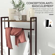 Coat Rack - Maroon - View 4