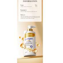 SADOER 300g 胶原蛋白保湿身体乳液，抗衰老紧致霜，保湿护肤，紧致面部和身体抗皱，适合干性/油性老化皮肤 - 彩色 - 查看 2