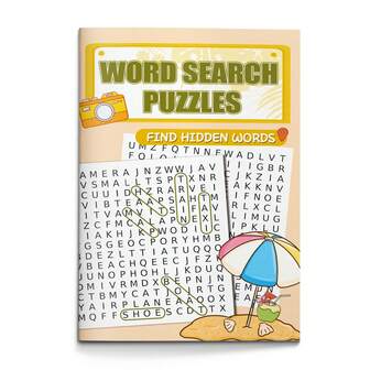 Word Search Puzzles – Find Hidden Words | Fun & Challenging Activity Book For Adults |Brain-Boosting Puzzles To Improve Vocabulary & Concentration