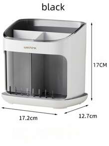 1 حامل أدوات المائدة، منظم أدوات متعدد الوظائف لأسطح المطبخ، رف شوكة وملعقة وسكين للحفلات، مصفاة أسطوانية لأدوات المائدة