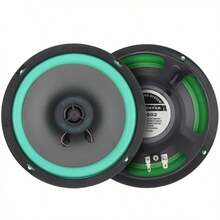 1pc Universal 6.5 Inch Car Door Coaxial Subwoofer 160W HiFi Auto Coaxial Speaker Audio Music Full Range Frequency Stereo Speaker - màu đen - Xem 3