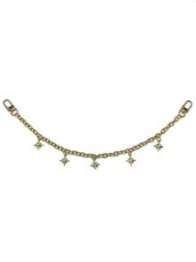 Fashionable Octagonal Star, Heart, Cherry Chain Bag Charms, Dopamine Inspired Minimalist Elegant Bag Chains - Multicolor - View 8