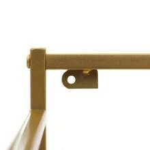 YUNRUX Wine Rack & Wine Glass Rack - Gold - View 3