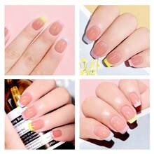 LIMEGIRL 凝胶指甲油套装 - 6色马卡龙系列凝胶指甲油套装，粉色和紫色凝胶指甲油，适合所有季节，可卸式LED美甲灯，凝胶美甲套装，DIY沙龙级礼物，女士美甲 - 彩色 - 查看 7