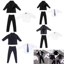 1/6 Doll Clothes Male Doll Daily Wear Casual Suit Shirt Pants Wedding Party Suit Man Doll Suit Clothes 30cm Doll Accessories