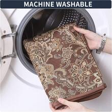 Waterproof Recliner Sofa Covers Non-Slip Recliner Couch Covers For 3 Seat, Split Washable Jacquard Reclining Couch Covers Furniture Protecto (Brown, 3 Seater),11393143 - Chocolate Brown - View 11