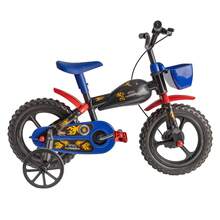 Bicicleta Infantil Styll Baby  Bike Aro 12 para menino - Preto - Visão 4