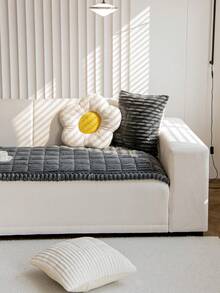 1件加厚深灰色羊毛沙发套，保暖柔软，可作毯子或披肩使用，四季皆宜，可机洗手洗，防尘防污，是保护宠物家具的理想之选，非常适合日常使用、秋季装饰、房间装饰、返校季，适用于2/3/4座沙发（多种尺寸可选）。 - 深灰色 - 查看 8