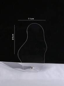 日式美甲展示板，甲片架，亚克力美甲样品展示架，花卉、圆形、云朵图案，适用于指甲油、凝胶指甲油色卡展示，美甲沙龙展示工具 - 彩色 - 查看 5