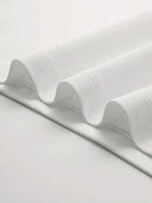 Retro Men's Pure Cotton Classic Fashion Casual Simple Fun Holiday Print Short-Sleeved T-Shirt "Christmas - Misfit Graphic T - Shirt – 'A Bit Of A Misfit' With Classic Characters Design" - trắng - Xem 4