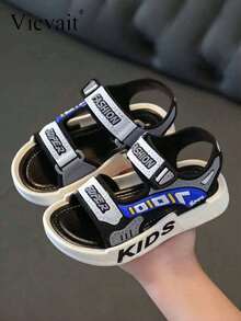 صنادل صيفية للأطفال لعام 2025 ، أحذية شاطئ ذات قاع ناعم ، أطفال صغار جدد ، أولاد صغار جدد ، طراز صيني جديد