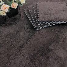 15 szt./zestaw uniwersalnych płytek dywanowych, przycinanych i łączonych, gruba, antypoślizgowa mata do sypialni, na balkon, parapet