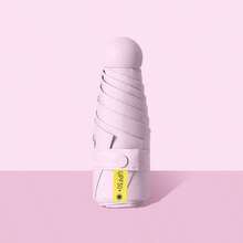 1 Stück/6/8 Knochen kompakter Mini-Regenschirm - wasserdicht, tragbar, leicht, UV-Schutz, windfest, einfach zu tragen, Faltdesign mit Tragetasche - perfekt für Outdoor-Aktivitäten, Reisen und den täglichen Gebrauch