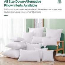 1 buc. Inserție de pernă decorativă cu suport de înaltă densitate, versatilă pentru canapea, pat, mașină, multi-sezon