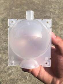 20/30个可重复使用的高压繁殖球，用于植物根系生长 - 耐用的塑料生根嫁接装置，用于快速植物育种和空气分层，非电动，水系统，克隆室套件，带观察口 - 彩色 - 查看 9