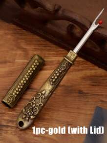 1/2pcs-Embroidery Seam Ripper Handmade Clothes Seam Ripper Tool Cross Stitch Thread Picker Cutter Sewing Seam Ripper Retro With Comfort Grip - Easy Thread Cutters