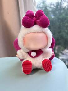 17厘米娃娃服装拉布布坐姿派对怪兽服装配饰服装DIY礼物幸福天使蝴蝶结彩色 - 彩色 - 查看 9