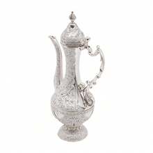 YUNRUX European Coffee Cup And Teapot Set, Tea Service Set, Tea Service Set For Tea Table Decoration Living Room, Dining Room, Company - Silver - View 7