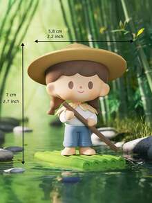 1pc Random Style Dreamscape Theater Anime Figure PVC & ABS Model /Bag, Cute For Couples - Multicolor - View 11