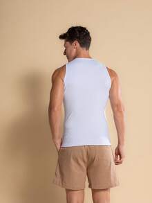 Kit 3 Premium American Gringa Ribana Street Style Tank Top - 軍綠色 - 查看 6