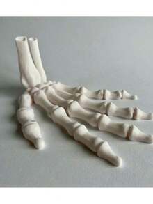 2 cái/cặp đồ trang trí bàn tay bộ xương, mô hình bàn tay Halloween có khớp chuyển động, đồ trang trí phong cách Gothic, đồ trang trí chậu cây Halloween, đồ trang trí sân vườn ngoài trời - Nhiều màu - Xem 5