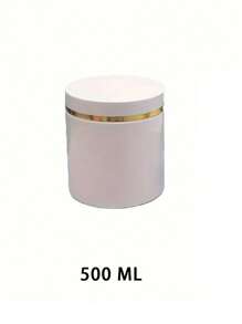 化妆品罐、可重复填充的旅行洗漱用品容器、面霜分配器、带盖的DIY瓶子、防漏旅行配件、非常适合旅行、适用于面部保湿霜和乳液分配、旅行面霜罐、旅行必需品、学校假期旅行瓶