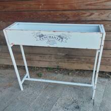 1pc Metal Flower Pot Stand, Elegant Art Display Rack For Flower Pots, Suitable For Garden, Terrace, Living Room, Balcony