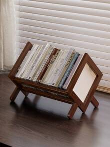 简约魅力，竹制桌面书架 - 多层储物架，是家庭办公室装饰的理想之选，坚固的天然材料，非常适合存放书籍和用品，实用的置物架。