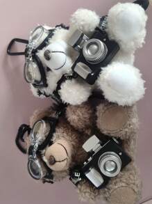 قلادة دب جميلة جديدة، قلادة مفتاح، تميمة حقيبة، هدية للأصدقاء قطعة واحدة