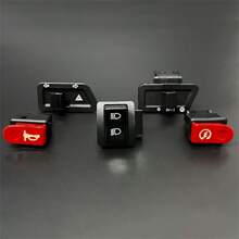 Head Light Horn Turn Signal Hazard Starter Button Toggle Switch For WAVE 125 WAVE 110 WAVE110 W125 W110 For Suzuki Smash 115 110 / Suzuki Spin 125 SGP For Dio 2 3 Japan Specs