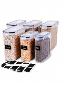 Food Organizer Bins - Black and White - View 1