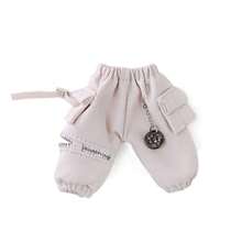 OB11 婴儿服装链条工装裤 适用于 Ob11 1/12 娃娃服装 日常休闲时尚配饰 儿童 DIY 链条工装裤 - 彩色 - 查看 10