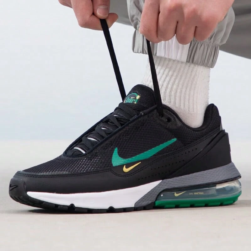Nike 男士 AIR MAX PULSE 缓震休闲运动鞋，FN7459-003 - 黑色 - 查看 1