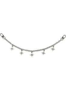 Fashionable Octagonal Star, Heart, Cherry Chain Bag Charms, Dopamine Inspired Minimalist Elegant Bag Chains - Multicolor - View 9