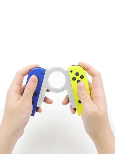1 Pc NS Controller 2 In 1 Portable Charging Grip, NS Joycon Controller Holder