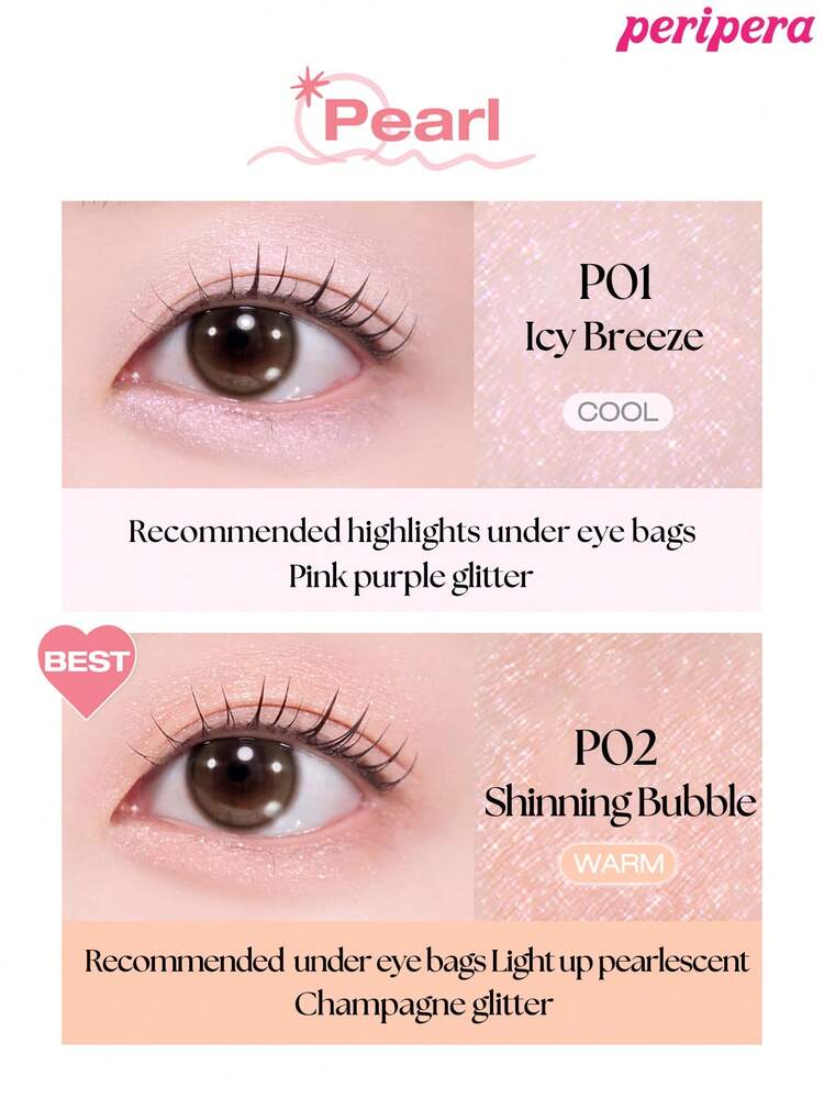 Peripera K-Beauty MOOD IN SHADE EYESHADOW STICK,With Blending Tip, Single Eyeshadow Pencil, Eye Shadow & Under Eyeliner & Eye Bag Pencil, Highlighter, Shimmer, Brightener Pencil, , Soft & Natural Blending, Light, Smooth, Daily Makeup - #M03 MELLOW PANSY - View 5