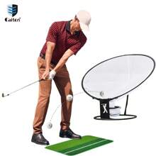 Caiton Caiton Golf Chipping Net Set, Durable Golf Practice Net, Quick Setup Golf Training Aid For Indoor Outdoor Practice, Golf Accessories For Beginners And Experienced Players